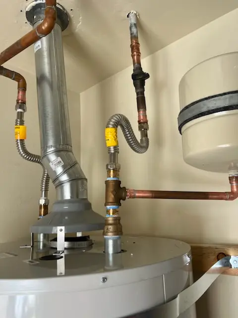 Water heater installation and plumbing repair in East Lake